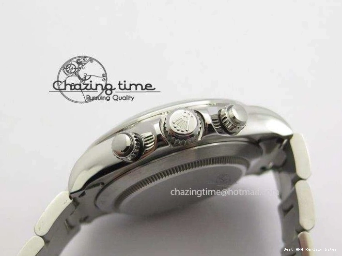 AAA Replica Watches Blue On Bracelet 116520 A SS Daytona Edition JF Dial 3944 Best QuickDry 1227